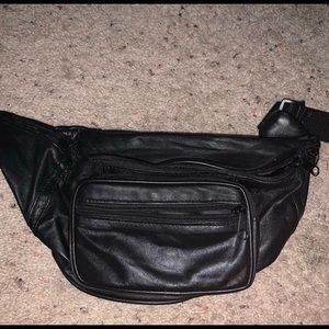 leather fanny pack